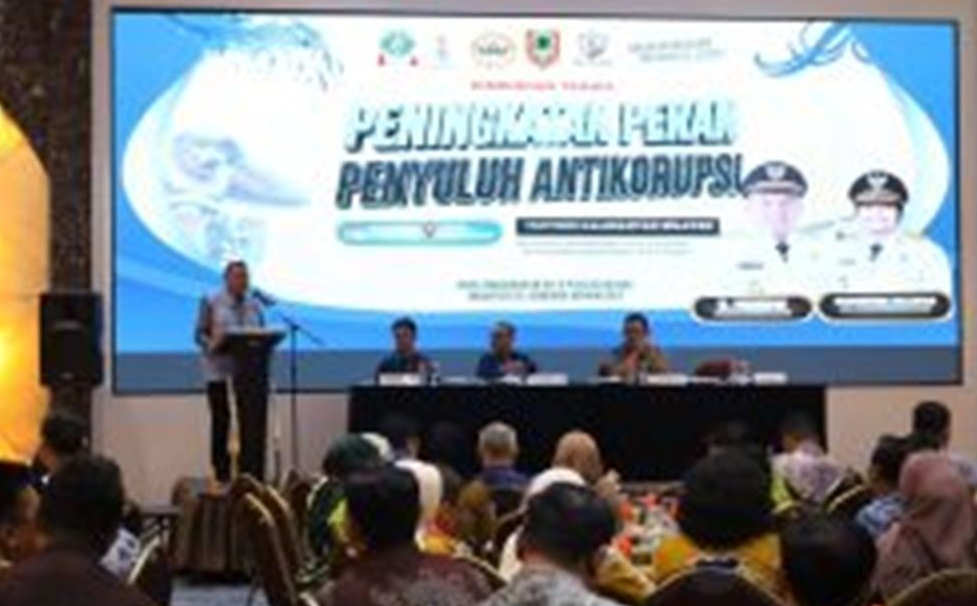 Kalsel Bekali 152 Calon Penyuluh Antikorupsi dari 13 Kabupaten dan Kota
